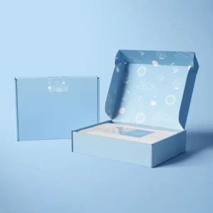 Sky Blue Mailer Boxes